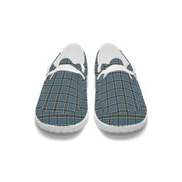 ScotsTee Shop Scottish Thomson Dress TS1383 Tartan Plaid Canvas Loafer Shoes