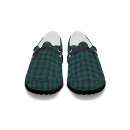 ScotsTee Shop Scottish Wood Ancient Tartan Plaid Canvas Loafer Shoes