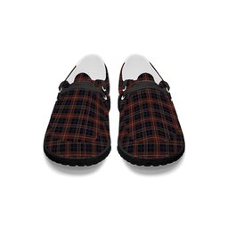 ScotsTee Shop Scottish York Region Pipe Band Tartan Plaid Canvas Loafer Shoes