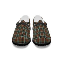 ScotsTee Shop Scottish Thompson Society Hunting Modern Tartan Plaid Canvas Loafer Shoes