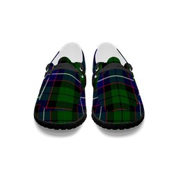 ScotsTee Shop Scottish Russell SC Tartan Plaid Canvas Loafer Shoes