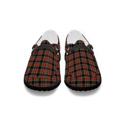 ScotsTee Shop Scottish Stewart High Stewards (Stewart Black) Tartan Plaid Canvas Loafer Shoes