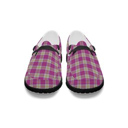 ScotsTee Shop Scottish Yair Dance Tartan Plaid Canvas Loafer Shoes