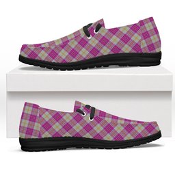 ScotsTee Shop Scottish Yair Dance Tartan Plaid Canvas Loafer Shoes