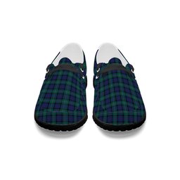 ScotsTee Shop Scottish Thompson Modern Tartan Plaid Canvas Loafer Shoes