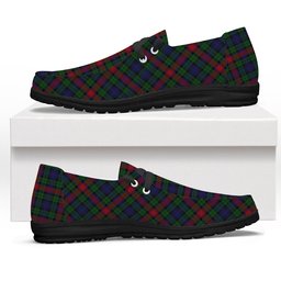ScotsTee Shop Scottish Young Presidents Organisation Tartan Plaid Canvas Loafer Shoes