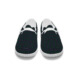 ScotsTee Shop Scottish Russell D Australia Tartan Plaid Canvas Loafer Shoes
