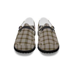 ScotsTee Shop Scottish Young in Australia Tartan Plaid Canvas Loafer Shoes