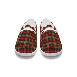 ScotsTee Shop Scottish Young Presidents Organisation Dress Tartan Plaid Canvas Loafer Shoes