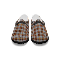 ScotsTee Shop Scottish Young, Christina Tartan Plaid Canvas Loafer Shoes