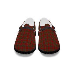 ScotsTee Shop Scottish Stewart of Galloway Wilsons��� Tartan Plaid Canvas Loafer Shoes
