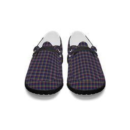 ScotsTee Shop Scottish Yukon (asymmetric) Tartan Plaid Canvas Loafer Shoes