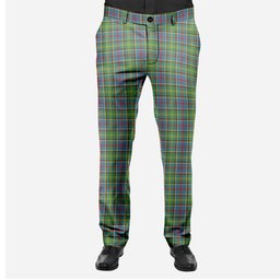 ScotsTee Shop Scottish Ayrshire District Men's Tartan Trousers Plaid Trews - Regular Fit