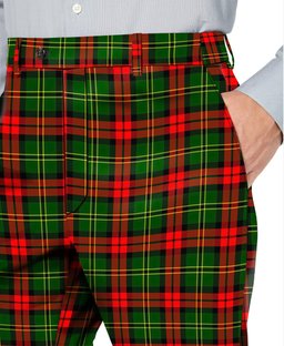 ScotsTee Shop Scottish Blackstock Men's Tartan Trousers Plaid Trews - Regular Fit