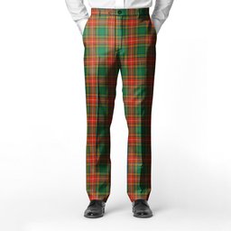 ScotsTee Shop Scottish Baxter Ancient Men's Tartan Trousers Plaid Trews - Regular Fit