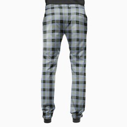 ScotsTee Shop Scottish Bell of the Borders Ancient Men's Tartan Trousers Plaid Trews - Regular Fit