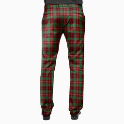 ScotsTee Shop Scottish Ainslie Ancient Men's Tartan Trousers Plaid Trews - Regular Fit