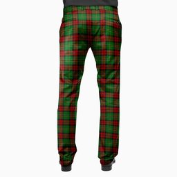 ScotsTee Shop Scottish Blackstock Hunting Men's Tartan Trousers Plaid Trews - Regular Fit