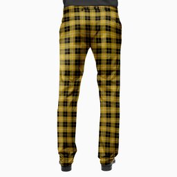 ScotsTee Shop Scottish Barclay Dress Ancient Clan Men's Tartan Trousers Plaid Trews - Regular Fit