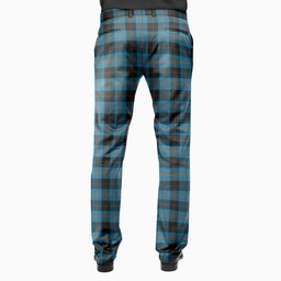 ScotsTee Shop Scottish Angus Ancient Men's Tartan Trousers Plaid Trews - Regular Fit