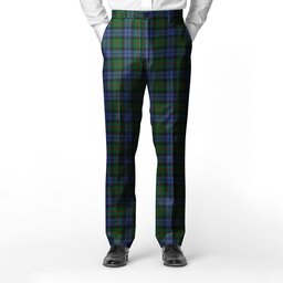ScotsTee Shop Scottish Baird Men's Tartan Trousers Plaid Trews - Regular Fit