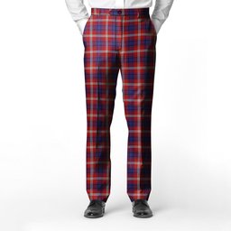 ScotsTee Shop Scottish Ainslie Men's Tartan Trousers Plaid Trews - Regular Fit