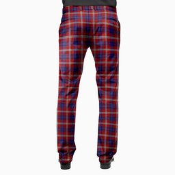 ScotsTee Shop Scottish Ainslie Men's Tartan Trousers Plaid Trews - Regular Fit