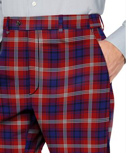 ScotsTee Shop Scottish Ainslie Men's Tartan Trousers Plaid Trews - Regular Fit