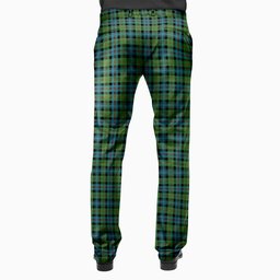 ScotsTee Shop Scottish Baillie Ancient Men's Tartan Trousers Plaid Trews - Regular Fit