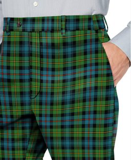 ScotsTee Shop Scottish Baillie Ancient Men's Tartan Trousers Plaid Trews - Regular Fit