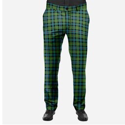 ScotsTee Shop Scottish Baillie Ancient Men's Tartan Trousers Plaid Trews - Regular Fit