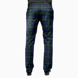 ScotsTee Shop Scottish Baird Modern Men's Tartan Trousers Plaid Trews - Regular Fit