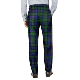 ScotsTee Shop Scottish Baird Modern Men's Tartan Trousers Plaid Trews - Regular Fit