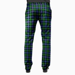 ScotsTee Shop Scottish Baillie Hunting Men's Tartan Trousers Plaid Trews - Regular Fit
