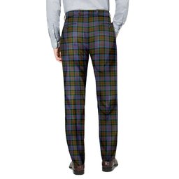 ScotsTee Shop Scottish Bowie Men's Tartan Trousers Plaid Trews - Regular Fit