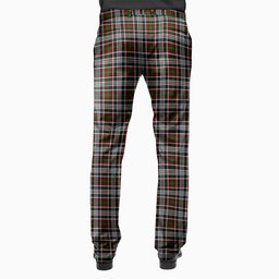 ScotsTee Shop Scottish Borthwick Dress Men's Tartan Trousers Plaid Trews - Regular Fit