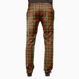 ScotsTee Shop Scottish Boyd Ancient Men's Tartan Trousers Plaid Trews - Regular Fit