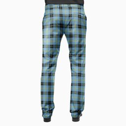 ScotsTee Shop Scottish Bell of the Borders Modern Men's Tartan Trousers Plaid Trews - Regular Fit