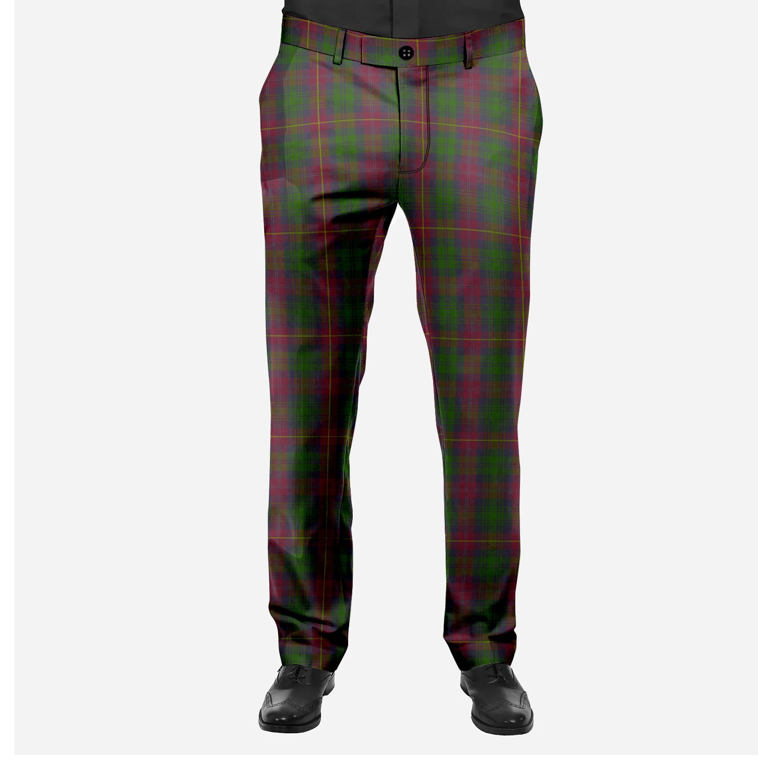 ScotsTee Shop Scottish Cairns Men's Tartan Trousers Plaid Trews - Regular Fit