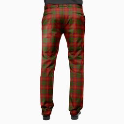 ScotsTee Shop Scottish Burns 1930 Men's Tartan Trousers Plaid Trews - Regular Fit