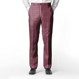 ScotsTee Shop Scottish Burnett Hunting Modern Men's Tartan Trousers Plaid Trews - Regular Fit