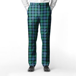 ScotsTee Shop Scottish Campbel of Cawdor Ancient Men's Tartan Trousers Plaid Trews - Regular Fit