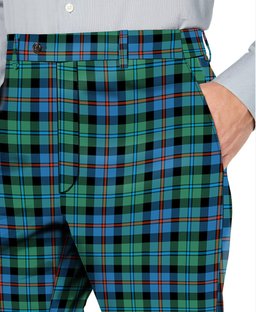 ScotsTee Shop Scottish Campbel of Cawdor Ancient Men's Tartan Trousers Plaid Trews - Regular Fit