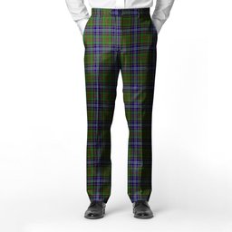 ScotsTee Shop Scottish Drennan Men's Tartan Trousers Plaid Trews - Regular Fit