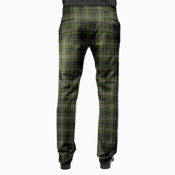 ScotsTee Shop Scottish Davidson Tulloch Dress Men's Tartan Trousers Plaid Trews - Regular Fit
