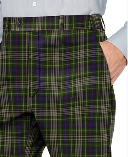ScotsTee Shop Scottish Davidson Tulloch Dress Men's Tartan Trousers Plaid Trews - Regular Fit