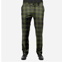 ScotsTee Shop Scottish Davidson Tulloch Dress Men's Tartan Trousers Plaid Trews - Regular Fit