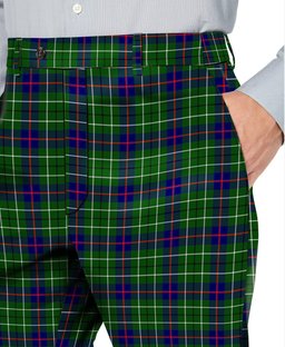ScotsTee Shop Scottish Duncan Men's Tartan Trousers Plaid Trews - Regular Fit