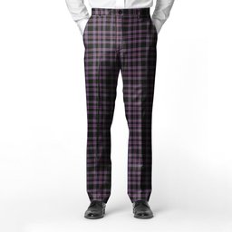 ScotsTee Shop Scottish Chapman Men's Tartan Trousers Plaid Trews - Regular Fit