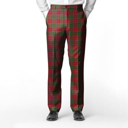 ScotsTee Shop Scottish Drummond Men's Tartan Trousers Plaid Trews - Regular Fit